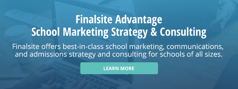 Learn more about Finalsite Advantage, Finalsite's best-in-class school marketing and consulting service